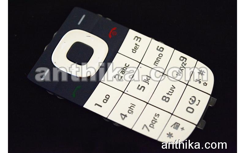 Nokia 2760 Tuş Original Keypad Navy Gold New