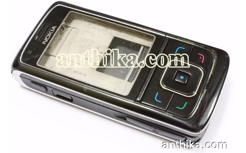 Nokia 6288 Kapak Kasa Tuş Orjinal Full Housing Black Used