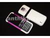 Nokia 5000 Kapak Tuş Original Xpress on Cover Keypad White Purple New