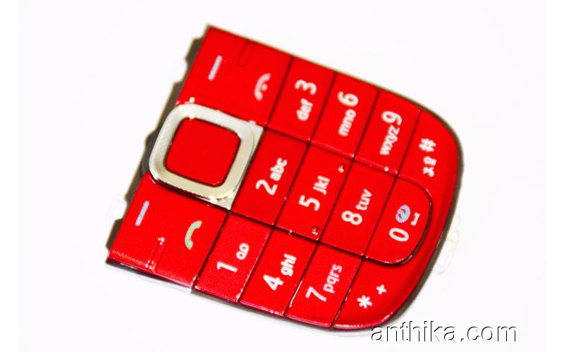 Nokia 3120 Classic Tuş Orjinal Kalitesinde Keypad Red New