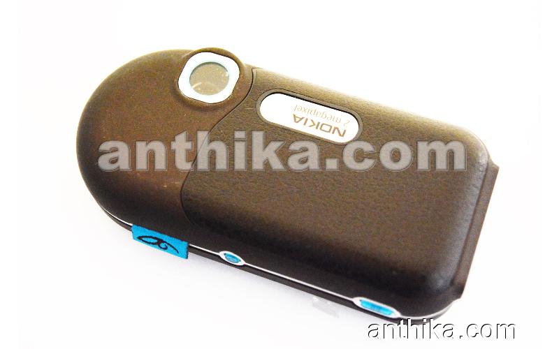 Nokia 7373 Kapak Kasa Tuş Original Housing Brown New