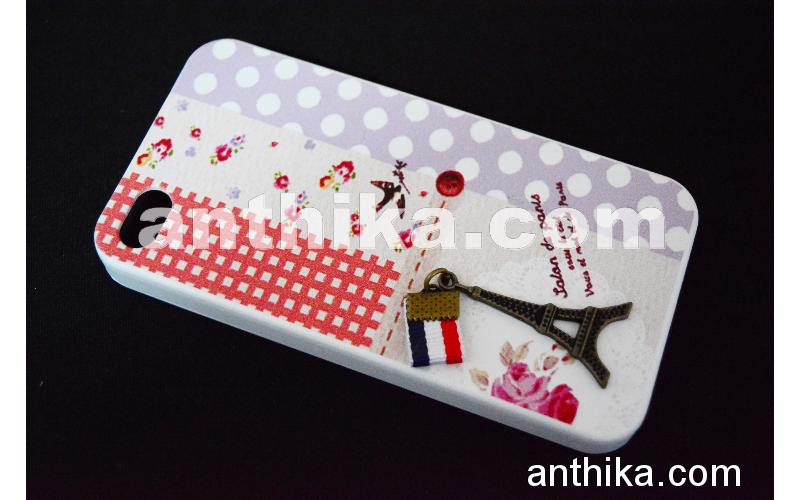 Apple iphone 4 4S Kılıf Hard Case Eyfel New in Box