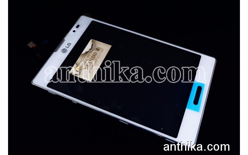 LG Optimus F200 VU ll Dokunmatik Original Digitizer White New