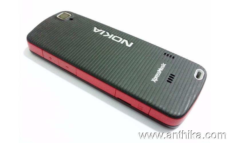 Nokia 5220 Orjinal Kasa Kapak Tuş Full Housing Red