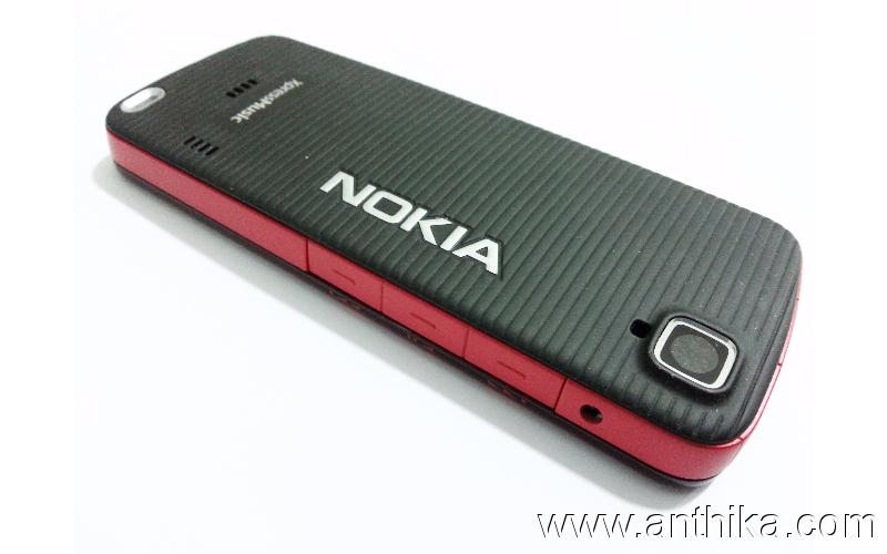 Nokia 5220 Orjinal Kasa Kapak Tuş Full Housing Red