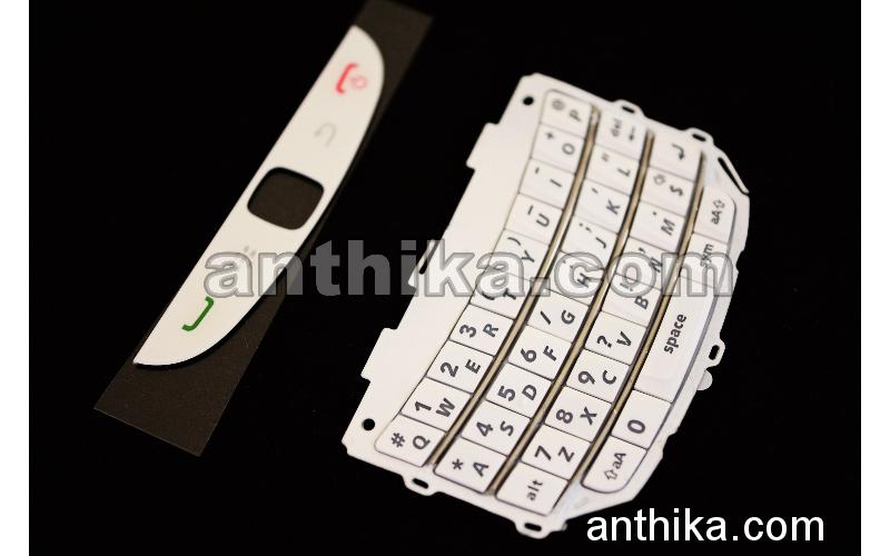 Blackberry 9800 Torch Tuş Takım High Quality Keypad White New