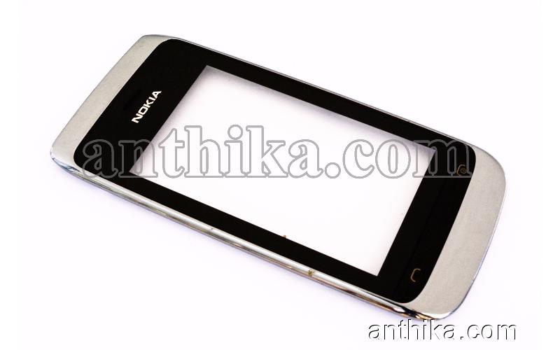 Nokia Asha 308 309 Dokunmatik Lcd Digitizer Touchscreen White 00807G6