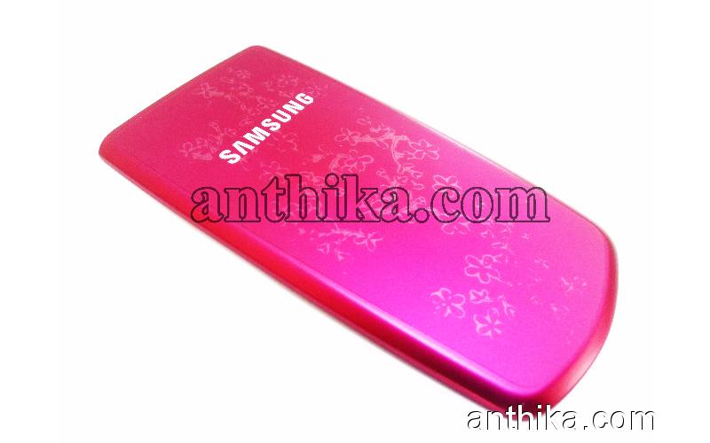 Samsung B320 Kapak Original Battery Cover Pink New