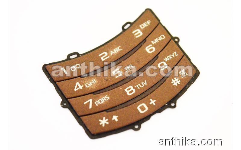 Samsung L760 Tuş Original Menu Keypad Brown Used