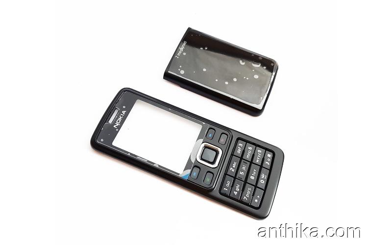 Nokia 6300 Kapak Tuş High Quality Cover and Keypad Black New