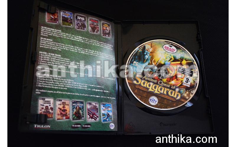 Arcient Quest of Saqqarah Bilgisayar Oyunu Orjinal PC CD-ROM