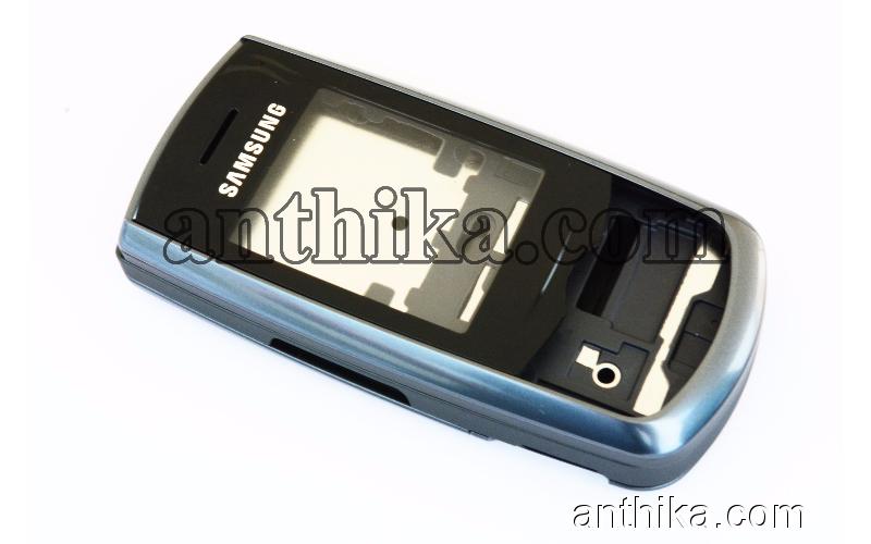 Samsung M600 Kapak Kasa Original Full Housing Navy Blue New