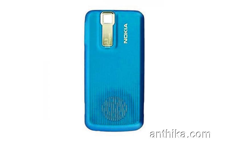 Nokia 7100 Kapak Original Battery Cover Blue New