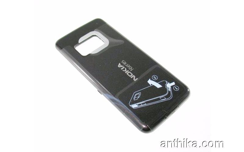 Nokia N81 Kapak Orjinal Battery Cover Black New 0251706