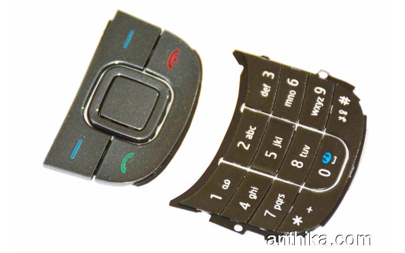 Nokia 3600 Slide Tuş Orjinal Kalitesinde Keypad Black New