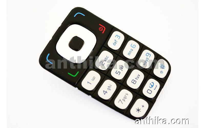 Nokia 6125 Tuş Original Keypad Black New