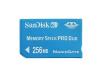 Sandisk 256 MB Memory Stick Pro Duo Hafıza Kartı