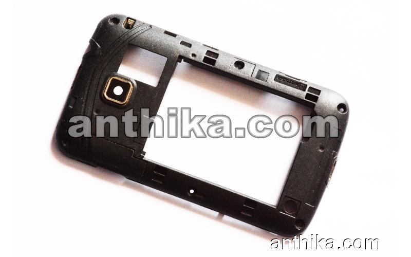 Samsung Galaxy Y Pro B5510 Kasa Original Middle Cover Black Used