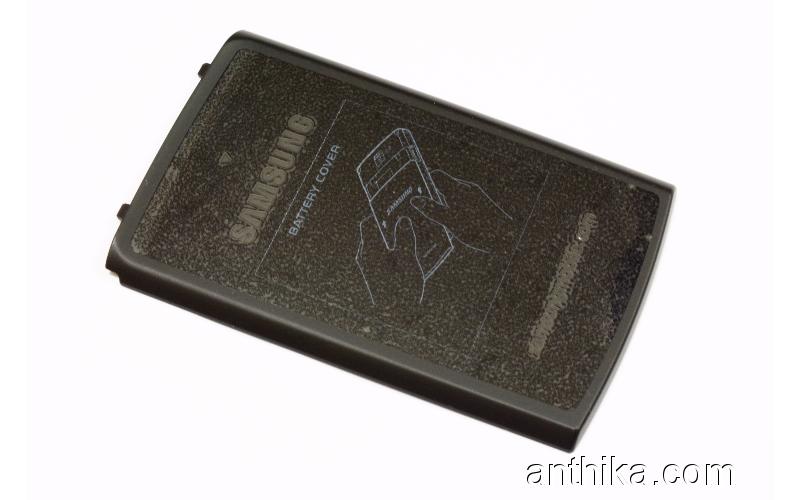 Samsung i780 Kapak Orjinal Battery Cover Black New