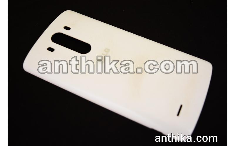 LG G3 Kapak Original Battery Cover White Used