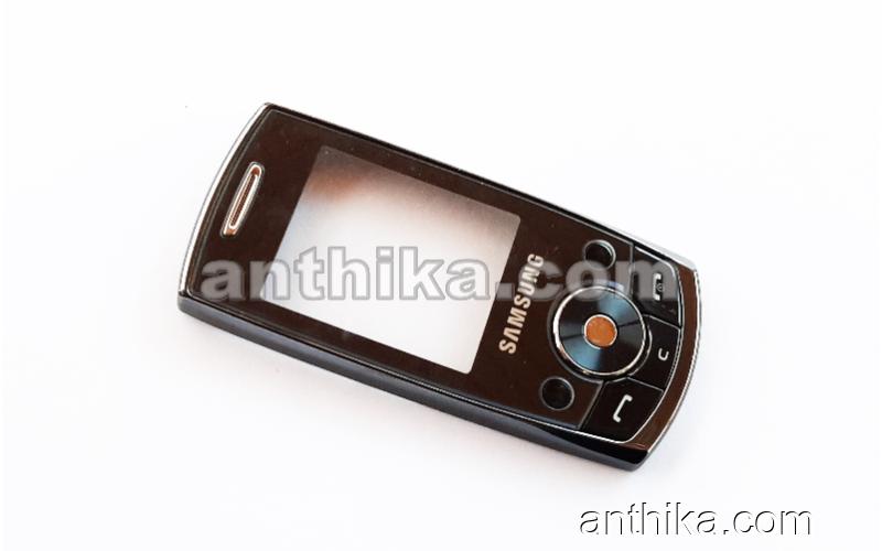 Samsung J700 Kapak Tuş Original Front Cover and Keypad Black Used