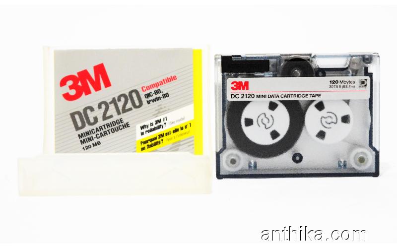 3M DC 2120 Mini Data Cartridge Tape 120 MB