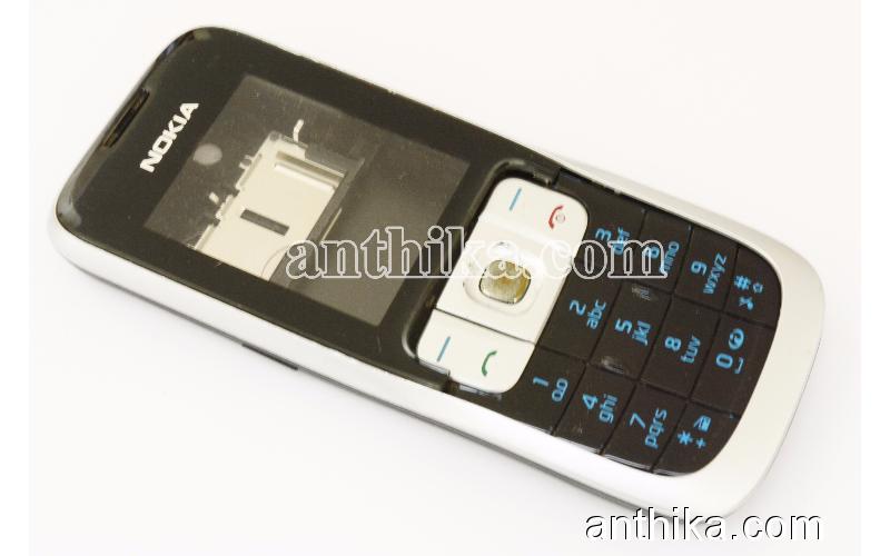 Nokia 2630 Classic Kasa Kapak Tuş Orjinal Full Housing - 4