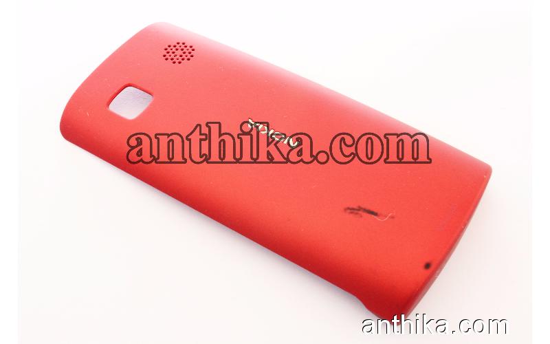 Nokia 500 Kapak Bordo Original Battery Cover Rose New Condition 0258969