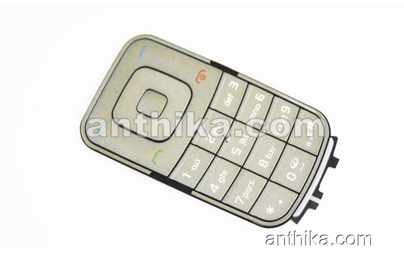 Nokia 3610 Fold Tuş Original Keypad Grey New Condition