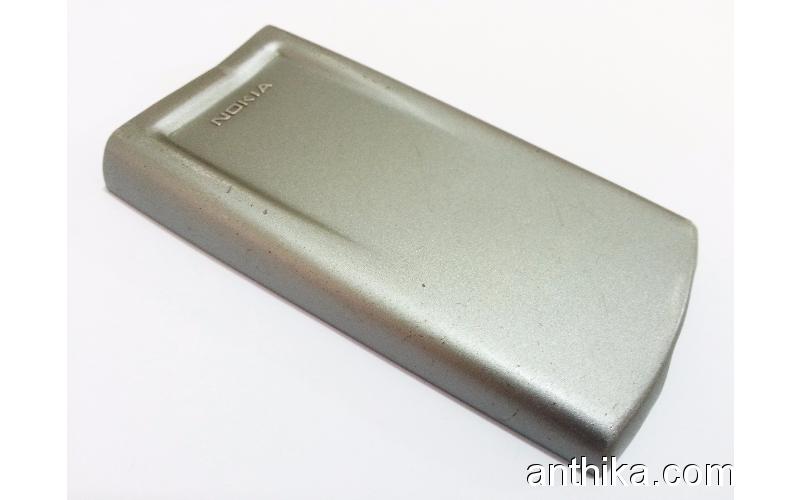 Nokia 8850 8890 Arka Kapak Battery Cover Silver-1