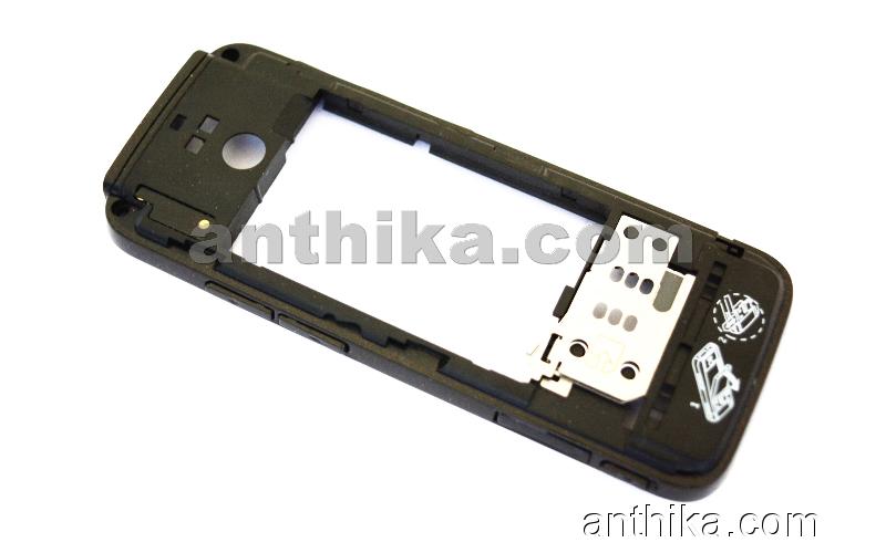 Nokia 5630 Kasa Original Middle Cover Black New