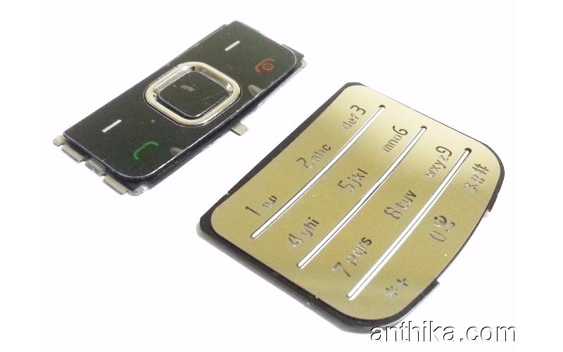 Nokia 6700 Classic Tuş Orjinal Kalitesinde Keypad Silver New