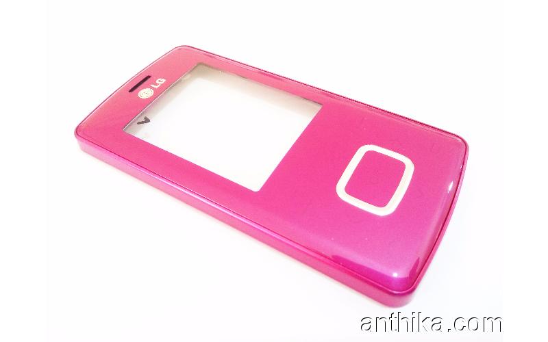 LG KG800 Chocolate Kapak Orjinal Front Cover Pink