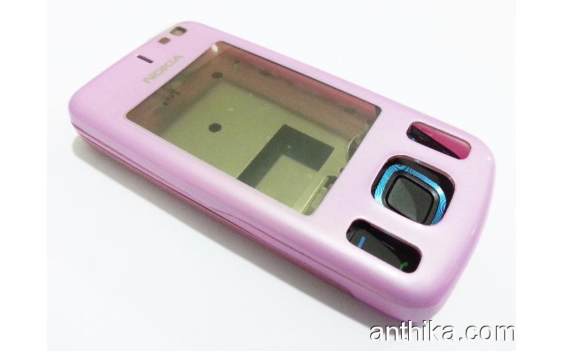 Nokia 6600 Slide Kapak Tuş Kasa Orjinal Kalitesinde Housing Pink