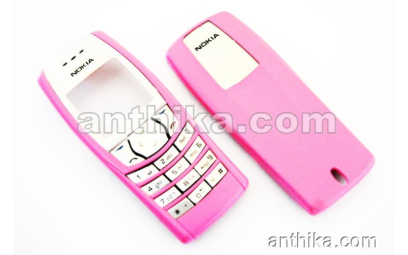 Nokia 6610 Kapak Tuş High Quality Xpress on Cover Keypad Pink New