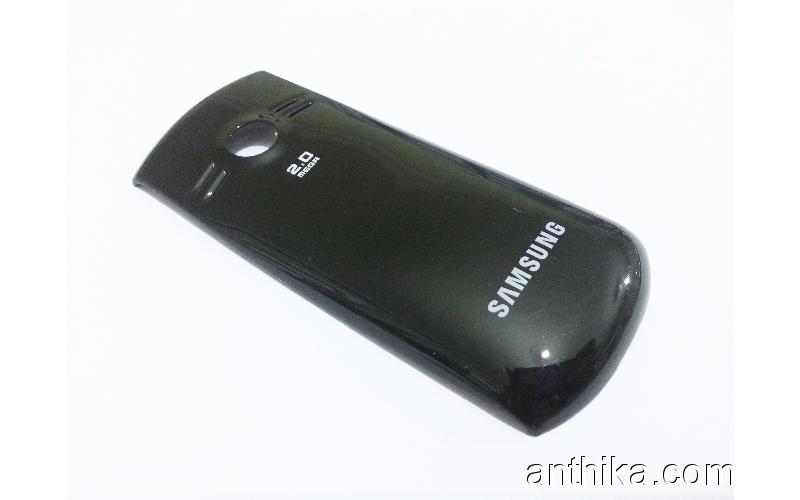 Samsung C3200 Kapak Orjinal Battery Cover Black