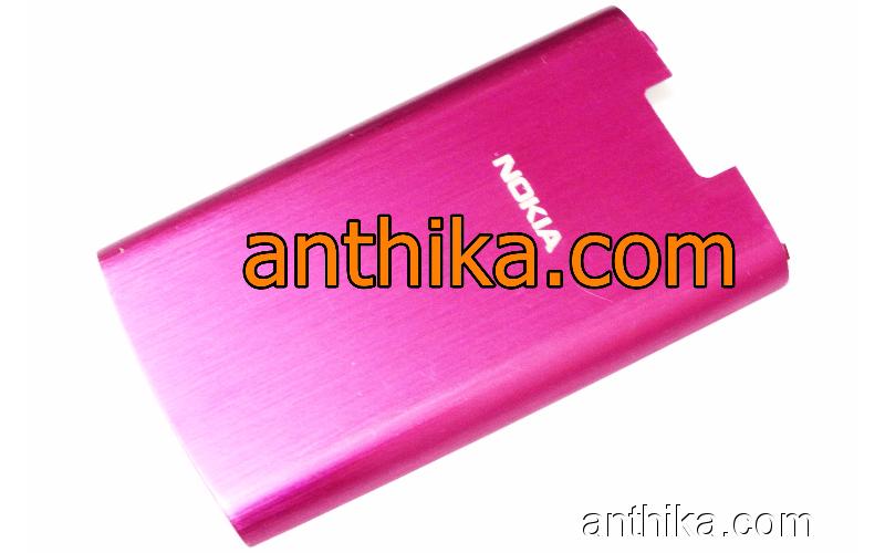 Nokia X3-02 Kapak Original Battery Cover Pink Used