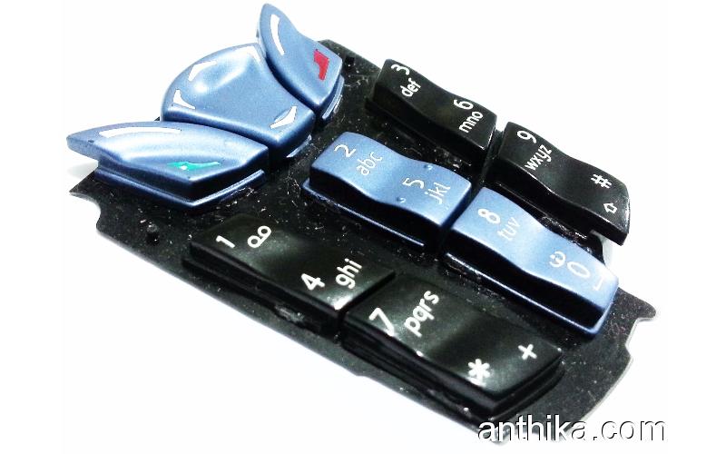 Nokia 7250 7250i Tuş A++Kalite Keypad Blue