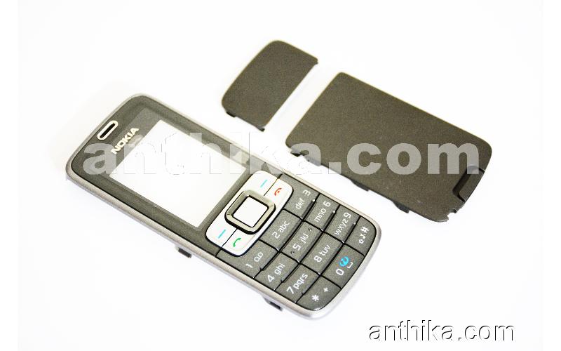 Nokia 3109 Classic Kapak Tuş Original Xpress on Cover Keypad Grey New