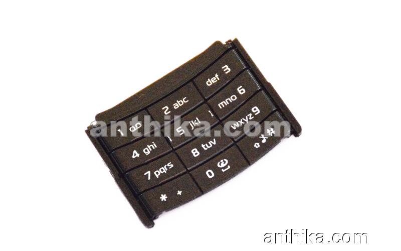 Nokia 6500 Slide Tuş Original Keypad Numeric Key Black New Condition