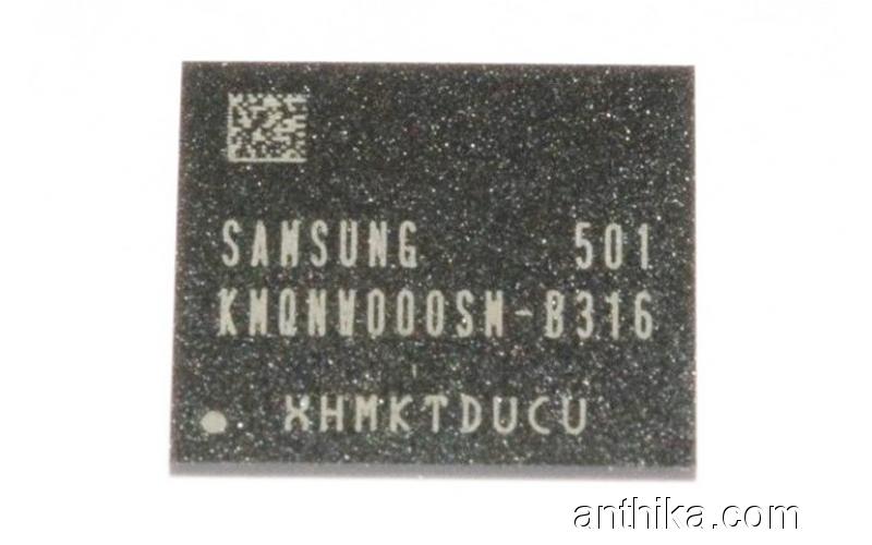 Samsung Galaxy Ace 4 eMMC Flash Memory IC KMQNW000SM 1108-00564