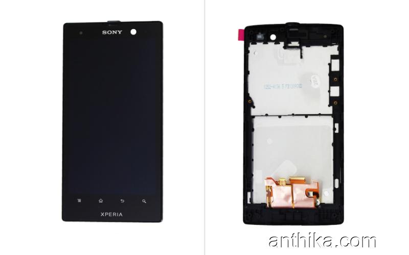 Sony Xperia ion Black Lt28 Lt28i Ekran Dokunmatik Original Lcd Touch Black