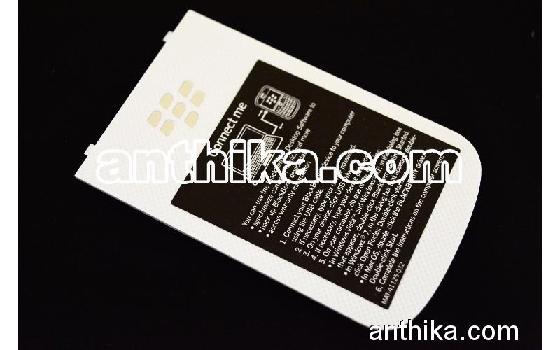 Blackberry 9900 9930 Bold Kapak Original Battery Cover White New