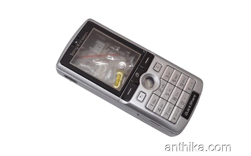 Sony Ericsson K750 K750i Kapak Kasa Tuş Full Housing Silver New