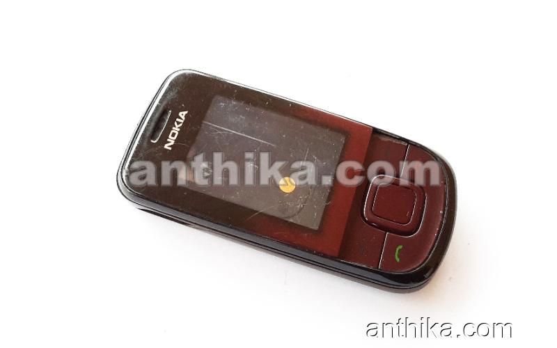 Nokia 3600 Slide Kapak Tuş Original Cover Rose Used