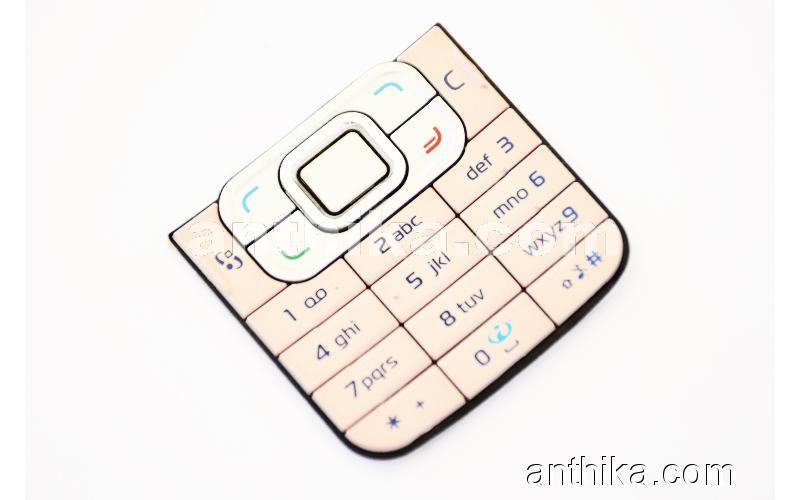 Nokia 6120 Classic Tuş Original Keypad Pink New