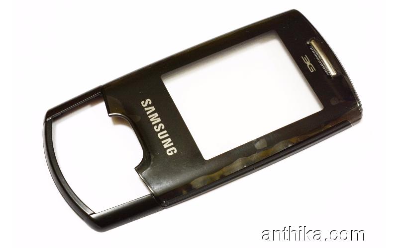 Samsung C5130 Kapak Orjinal Front Cover Black