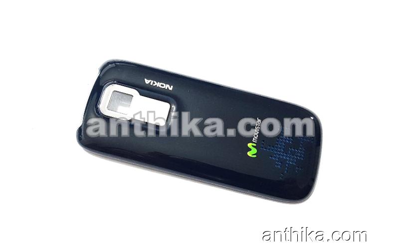 Nokia 5130 Kapak Original Battery Cover Navy Blue New Movistar