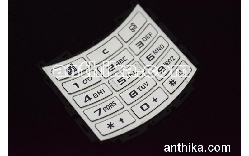 Samsung F400 Tuş Original Numeric Keypad Silver Used