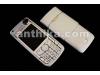 Nokia 6680 Kapak Tuş Takım High Quality Cover Silver New